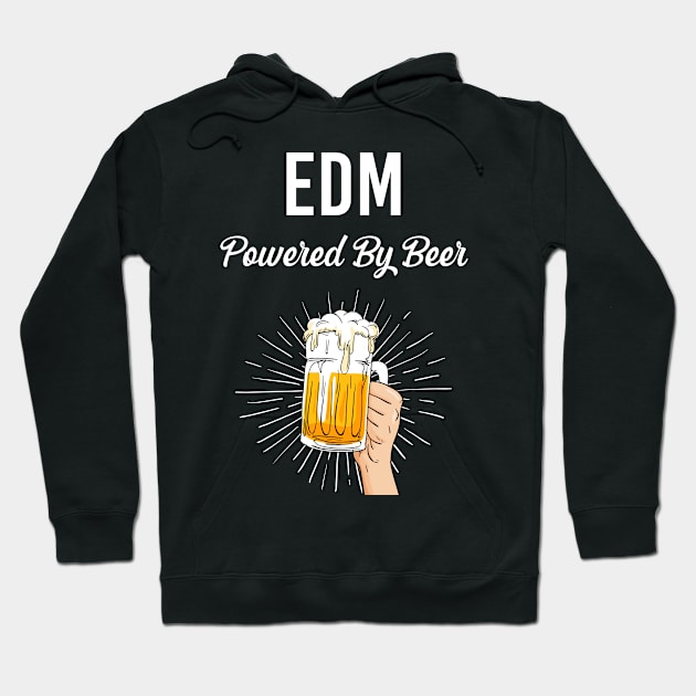 Beer EDM Hoodie by Hanh Tay